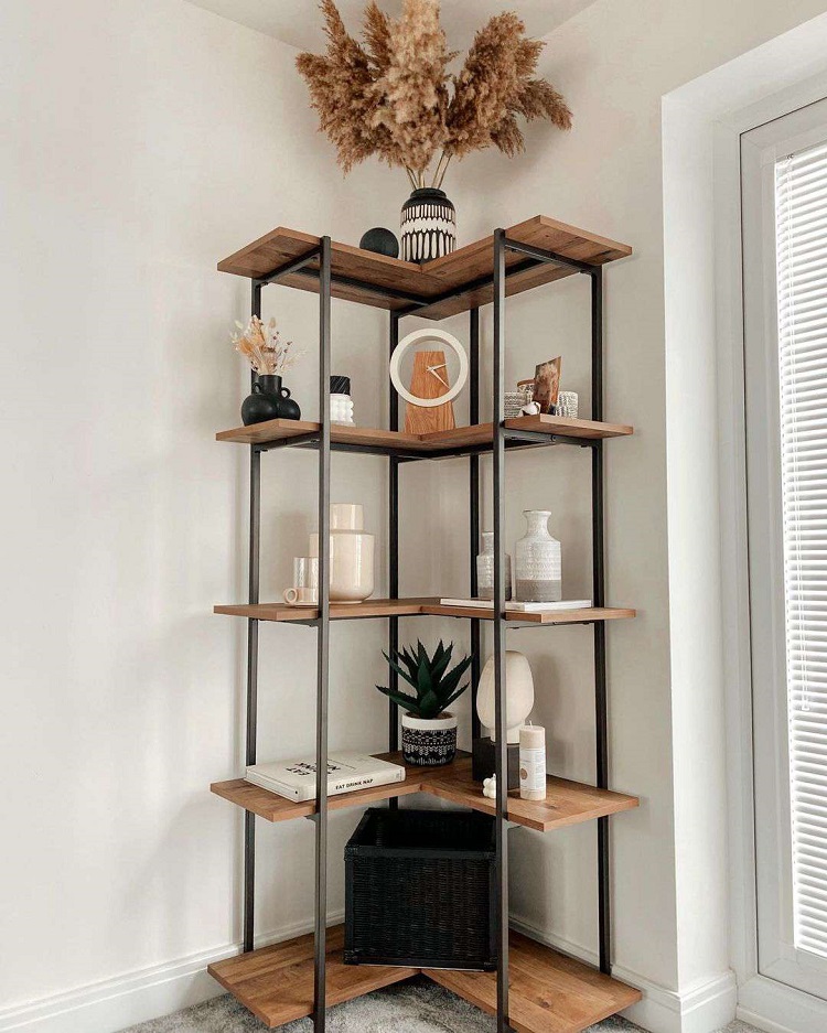 Contoh rak sudut, Sumber: thespruce.com
